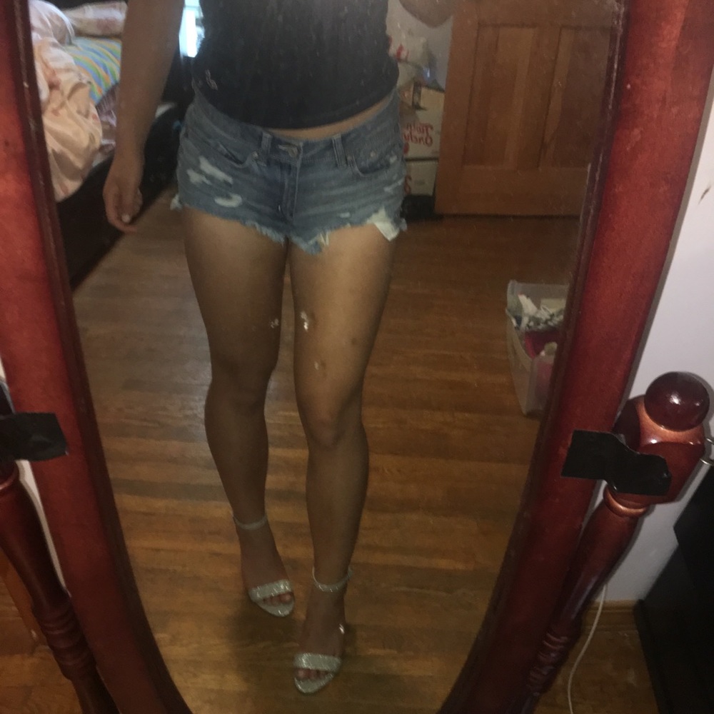 Worthington Silver High Heels (from JC PENNY)